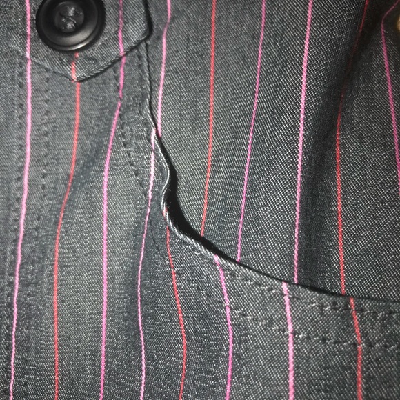 Lilly Pullitzer denim color stripe pants - Picture 7 of 7